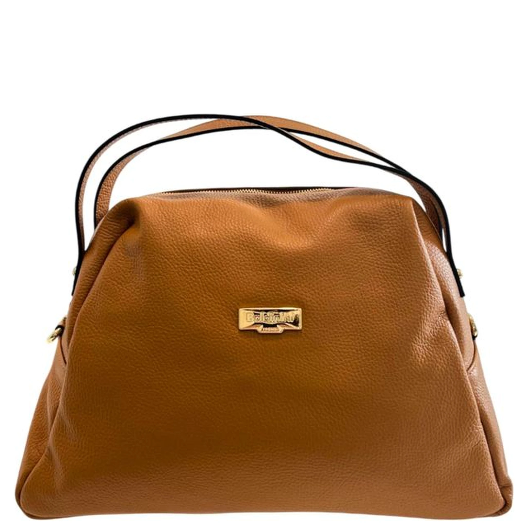 Brown Cowhide Clutch Bag