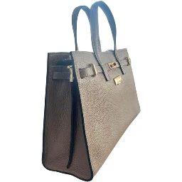 Brown Cowhide Shoulder Bag