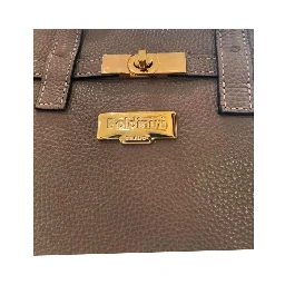 Brown Cowhide Shoulder Bag