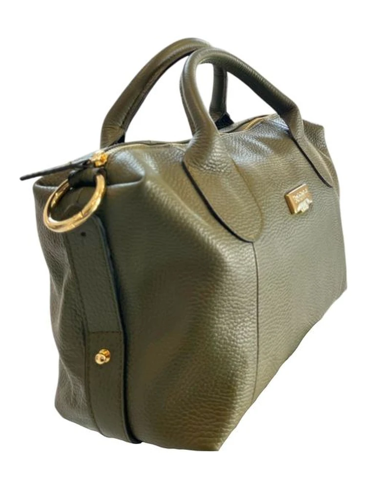 Bicolor Cowhide Shoulder Bag alternative