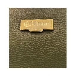 Bicolor Cowhide Shoulder Bag