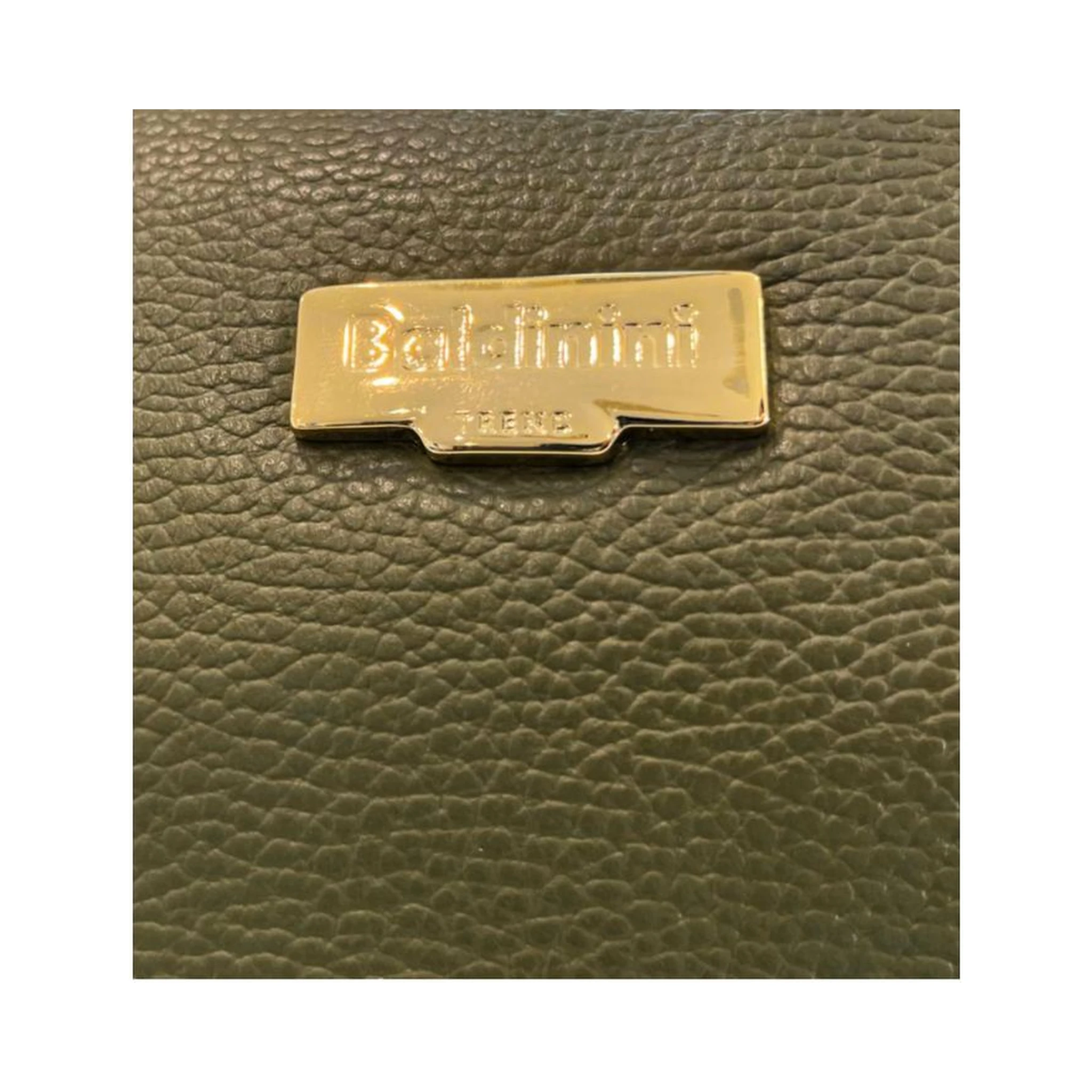 Bicolor Cowhide Shoulder Bag