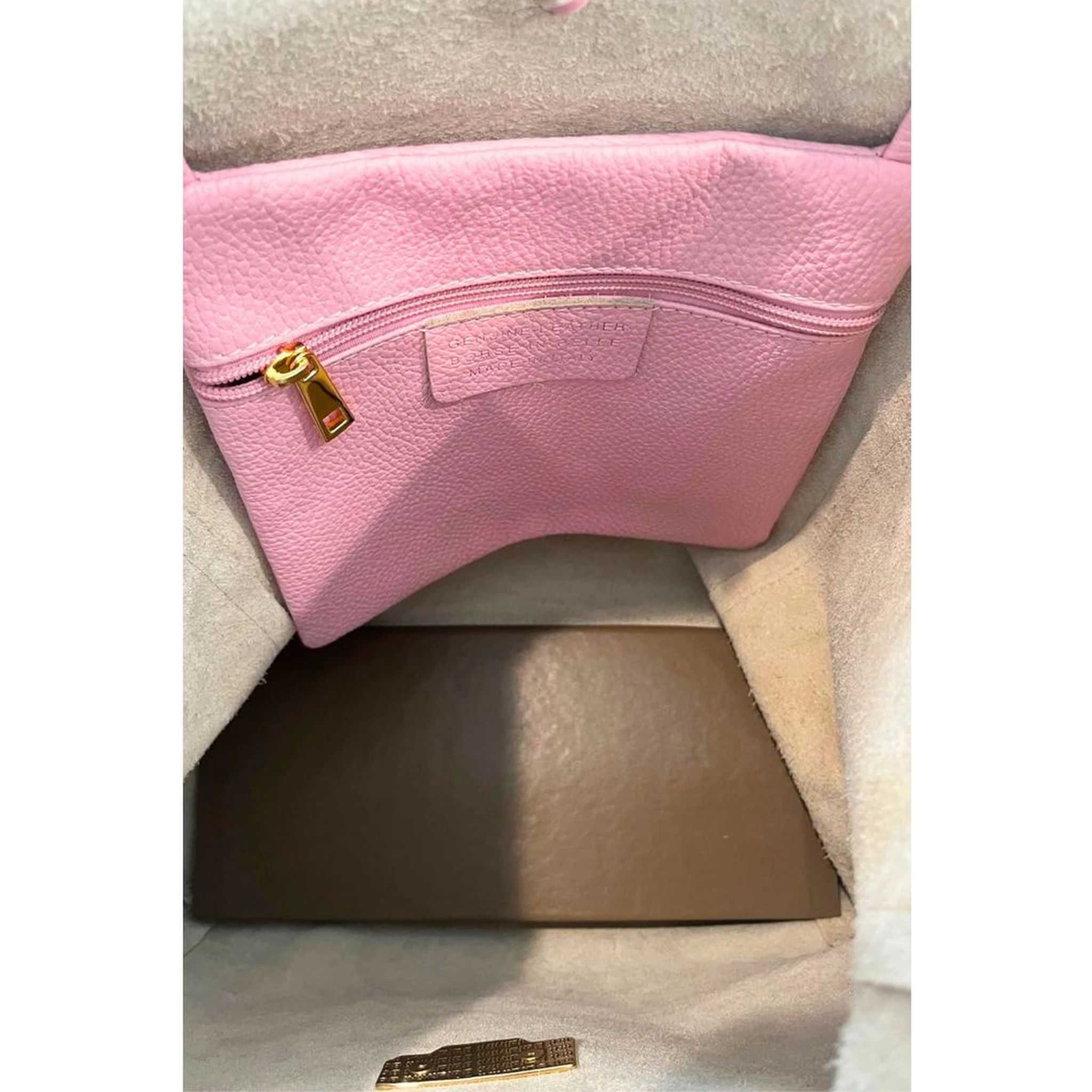 Multicolor Cowhide Clutch Bag