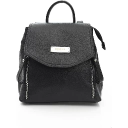 Black Cowhide Backpack