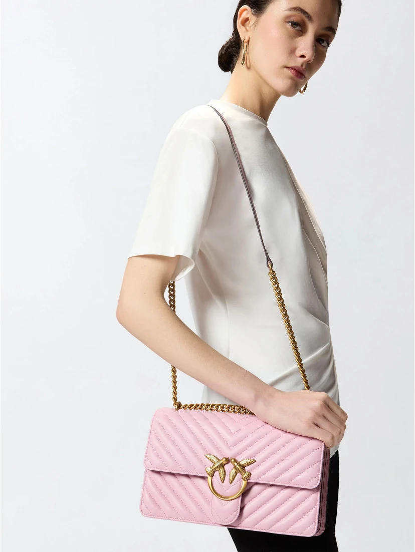 PINKO LOVE ONE CLASSIC handbag