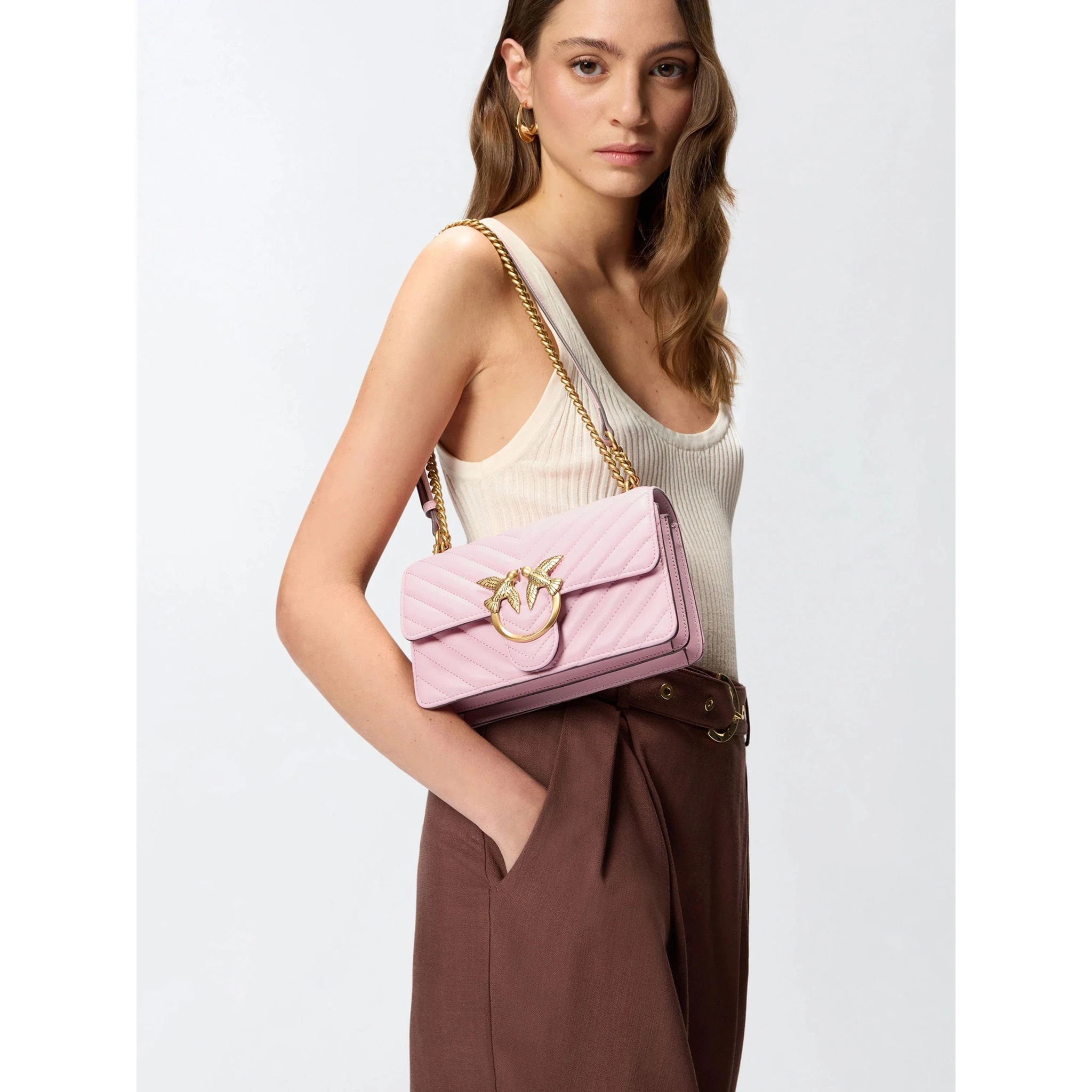 PINKO LOVE ONE MINI handbag