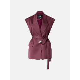 سترة باذنجان وردي