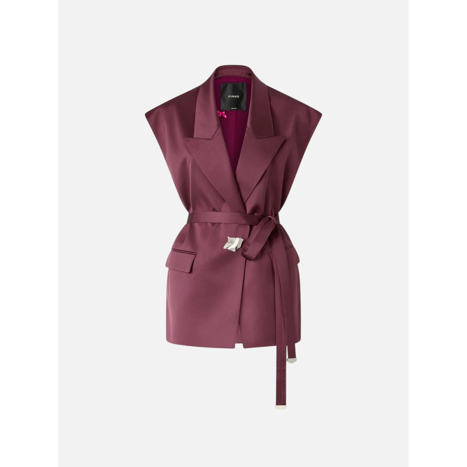 PINKO MELANZANA vest