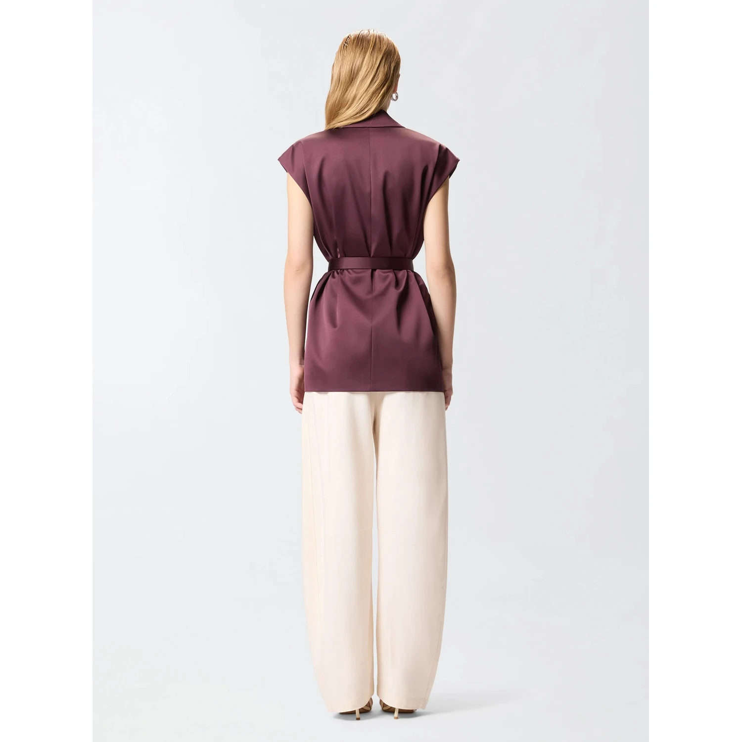 PINKO MELANZANA vest