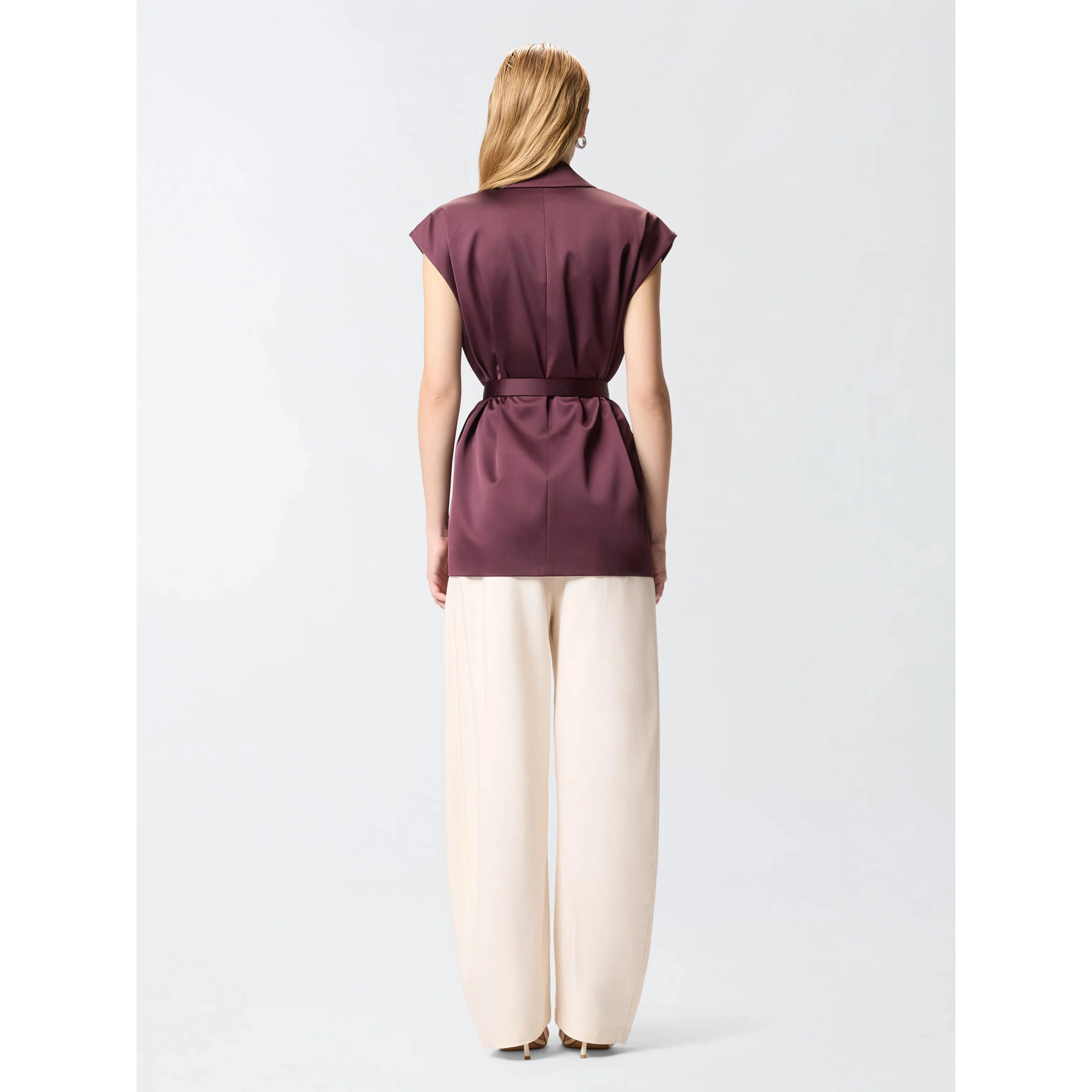 PINKO MELANZANA vest