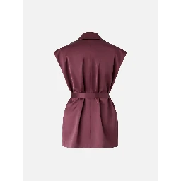 سترة باذنجان وردي