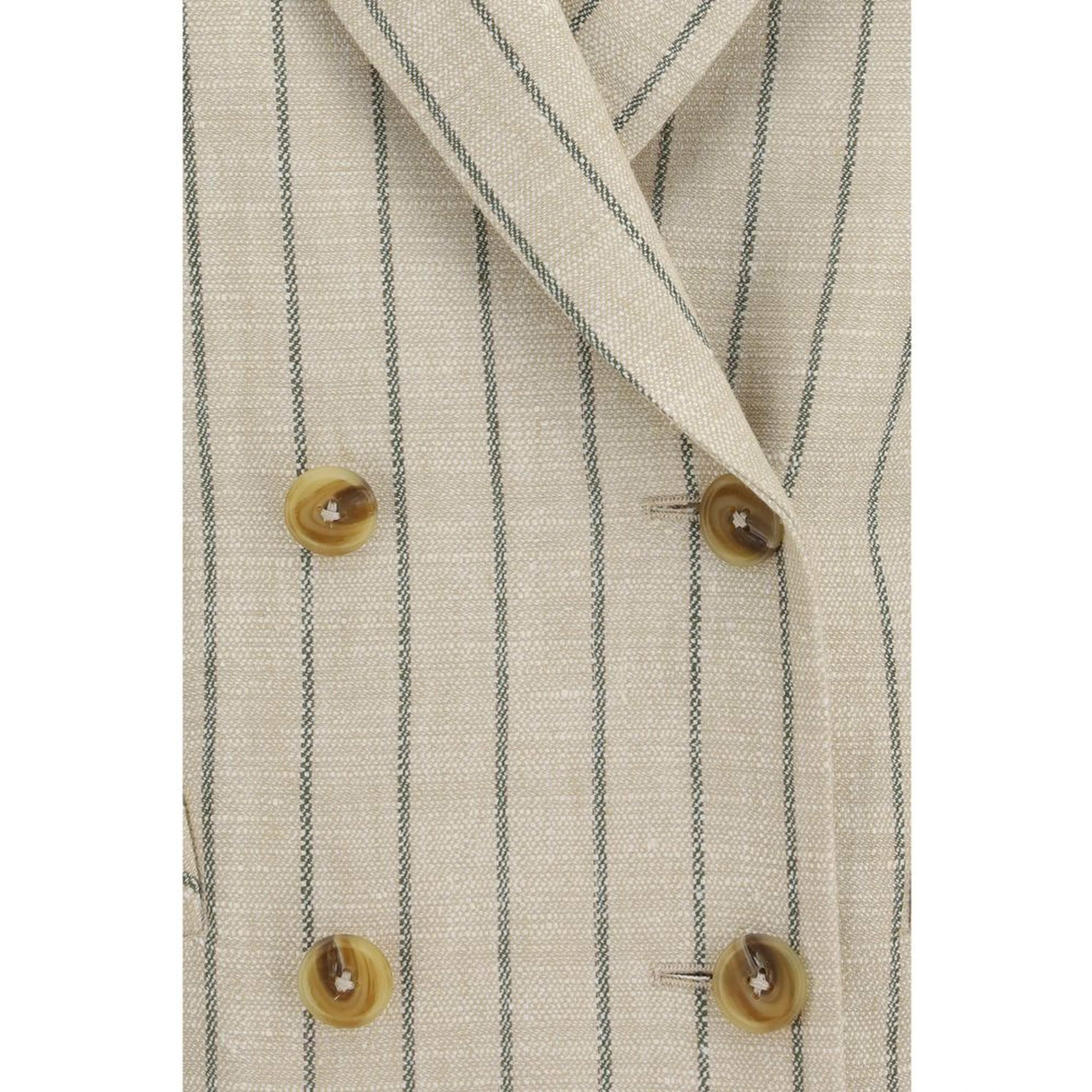 Beige Linen Blazer