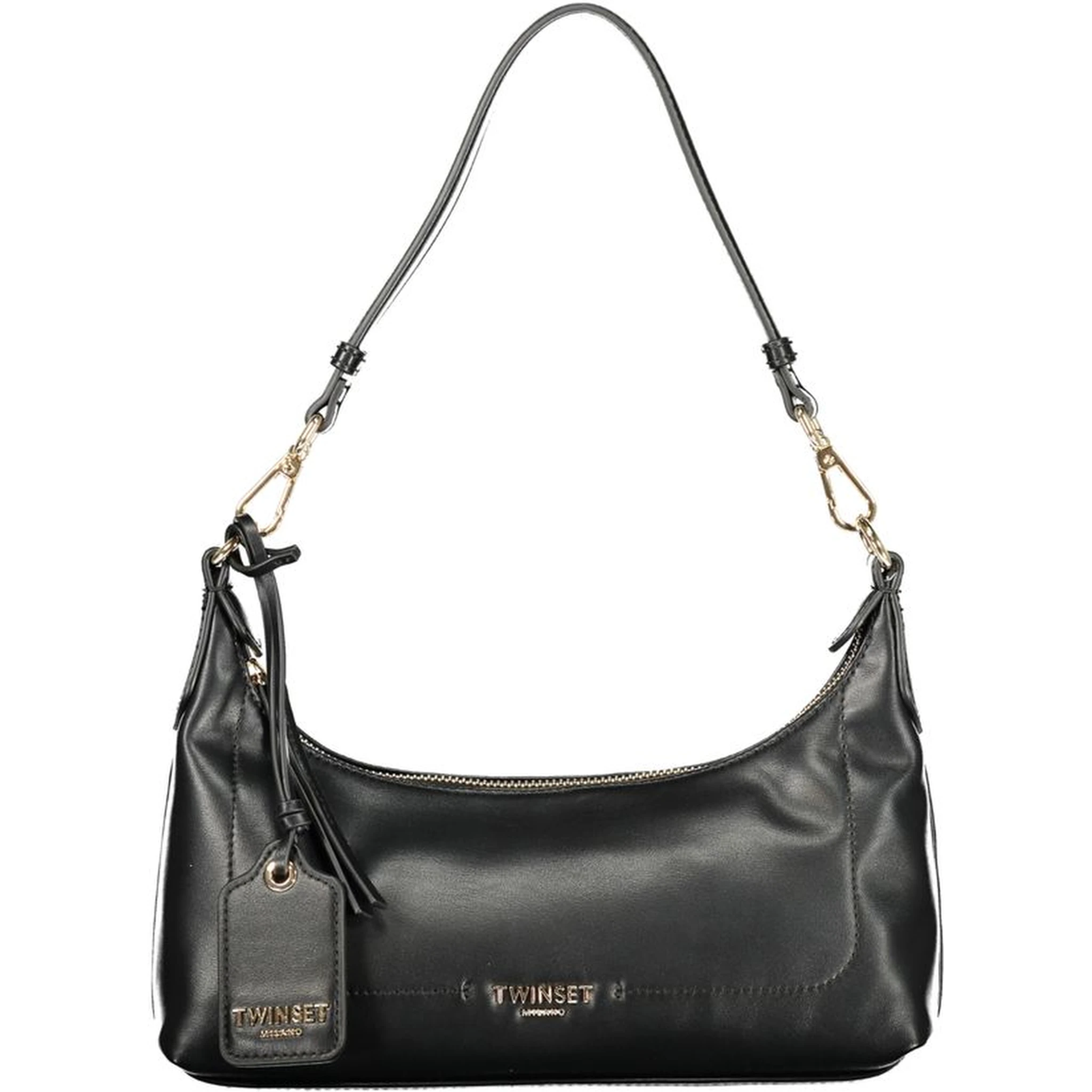 حقيبة يد من البولي إيثيلين الأسود