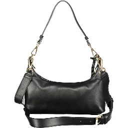 حقيبة يد من البولي إيثيلين الأسود