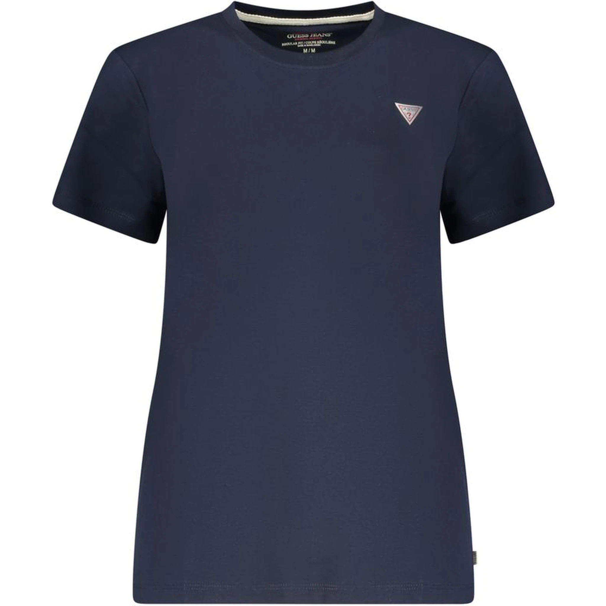 Blue Cotton Women's T-Shirt