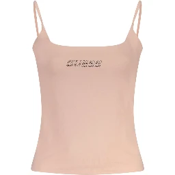 Pink Cotton Tank Tops