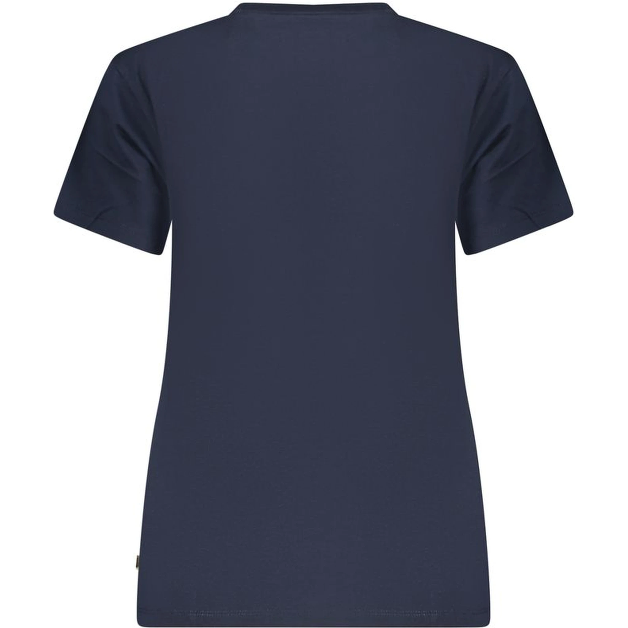 Blue Cotton Women's T-Shirt