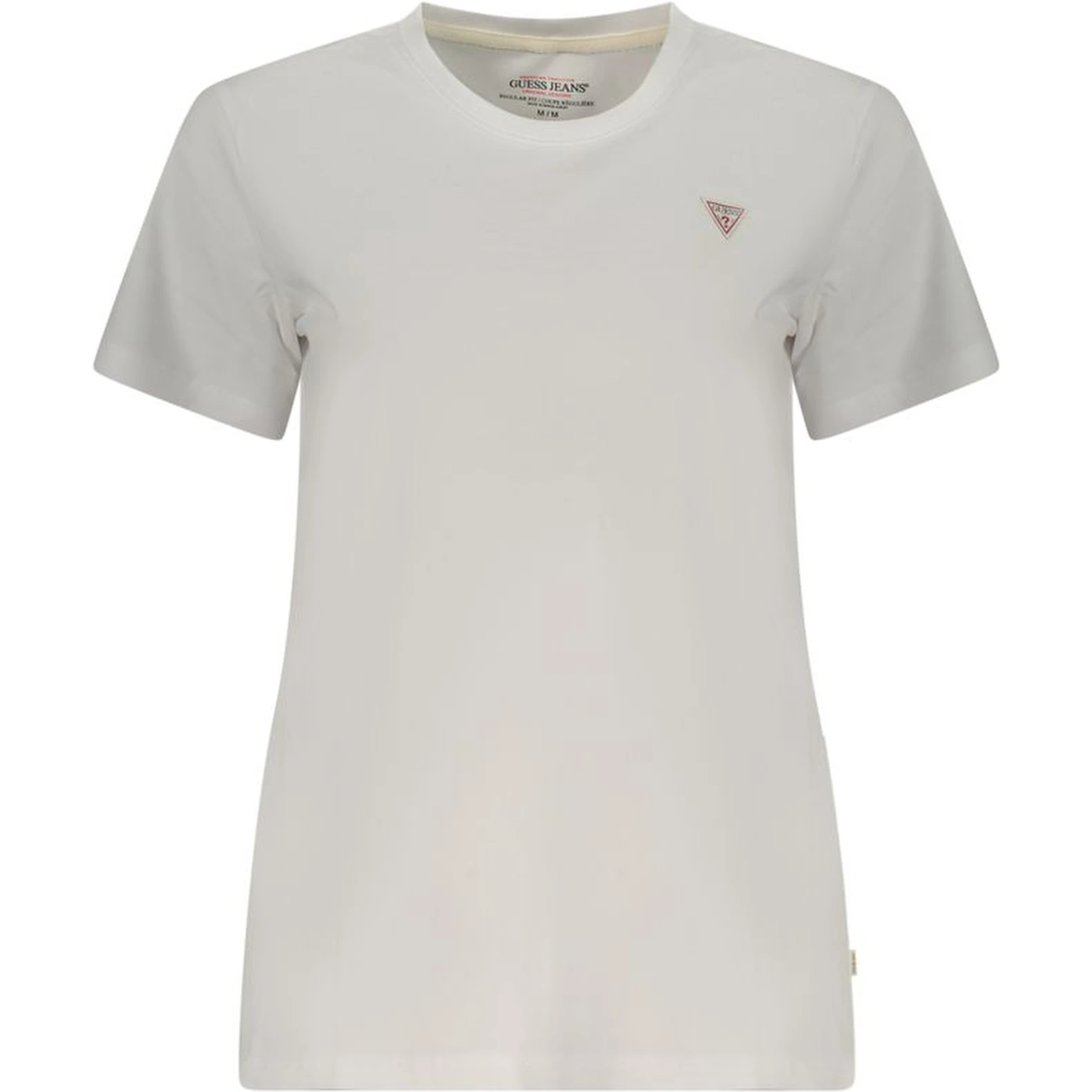 تي شيرت قطني أبيض