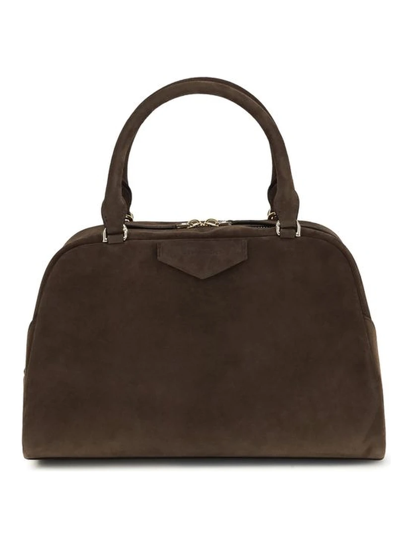 Brown Calf Leather Bos Taurus Handbag