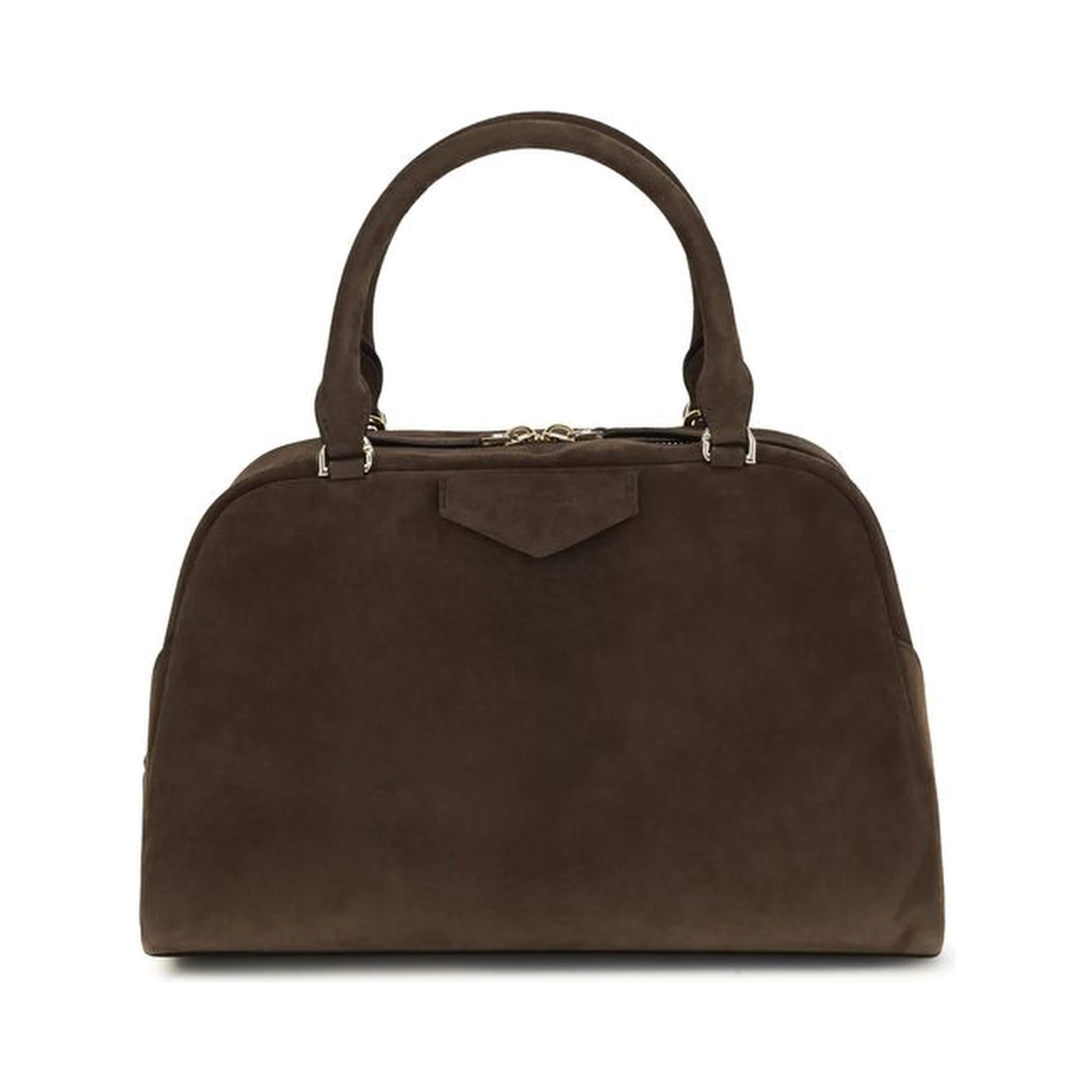 Brown Calf Leather Bos Taurus Handbag
