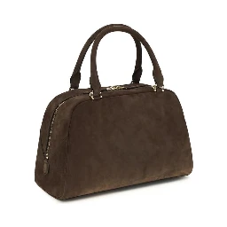 Brown Calf Leather Bos Taurus Handbag