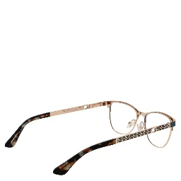 نظارات معدنية بلون الذهب الوردي (إطارات)