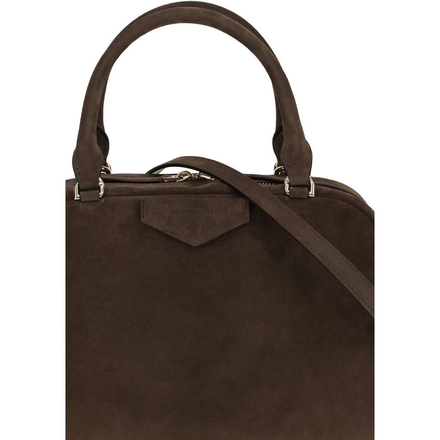 Brown Calf Leather Bos Taurus Handbag