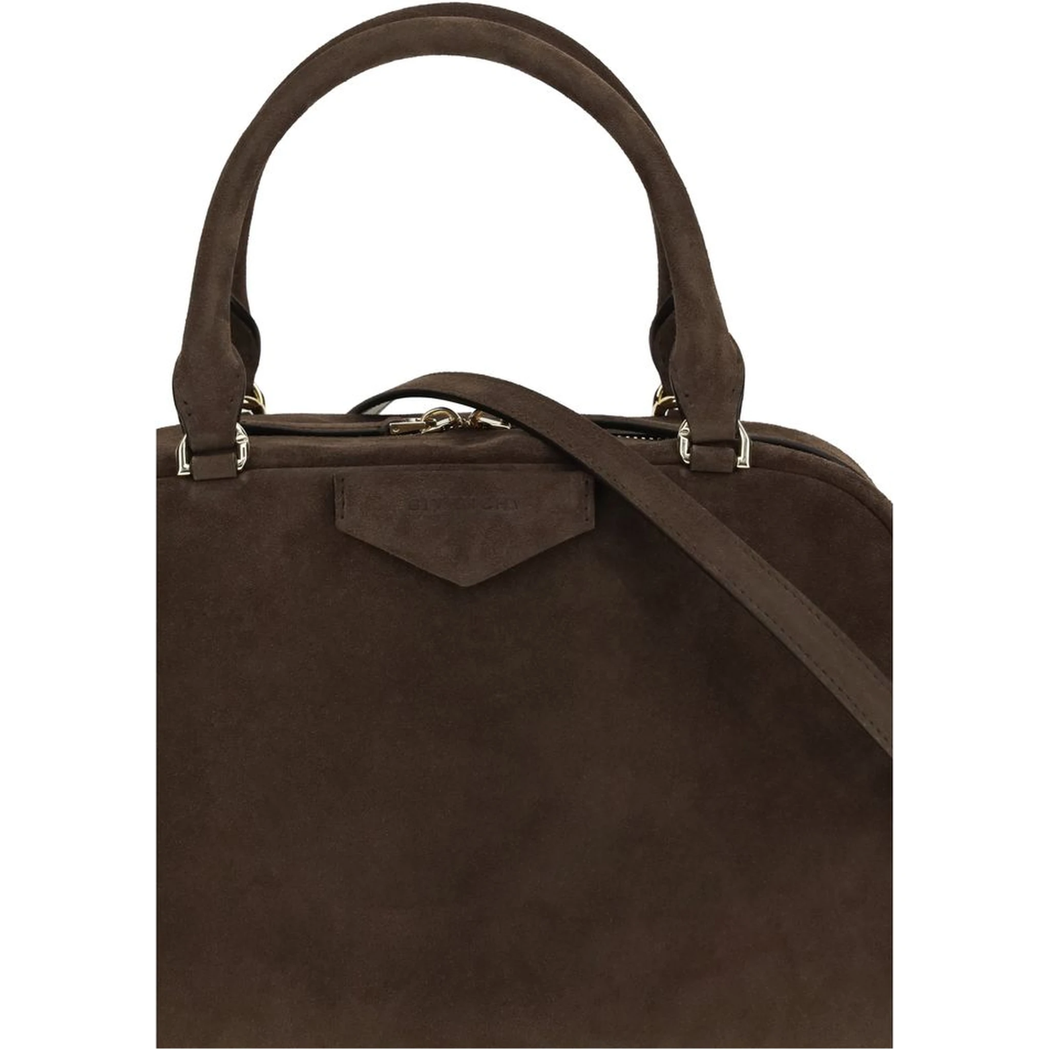 Brown Calf Leather Bos Taurus Handbag