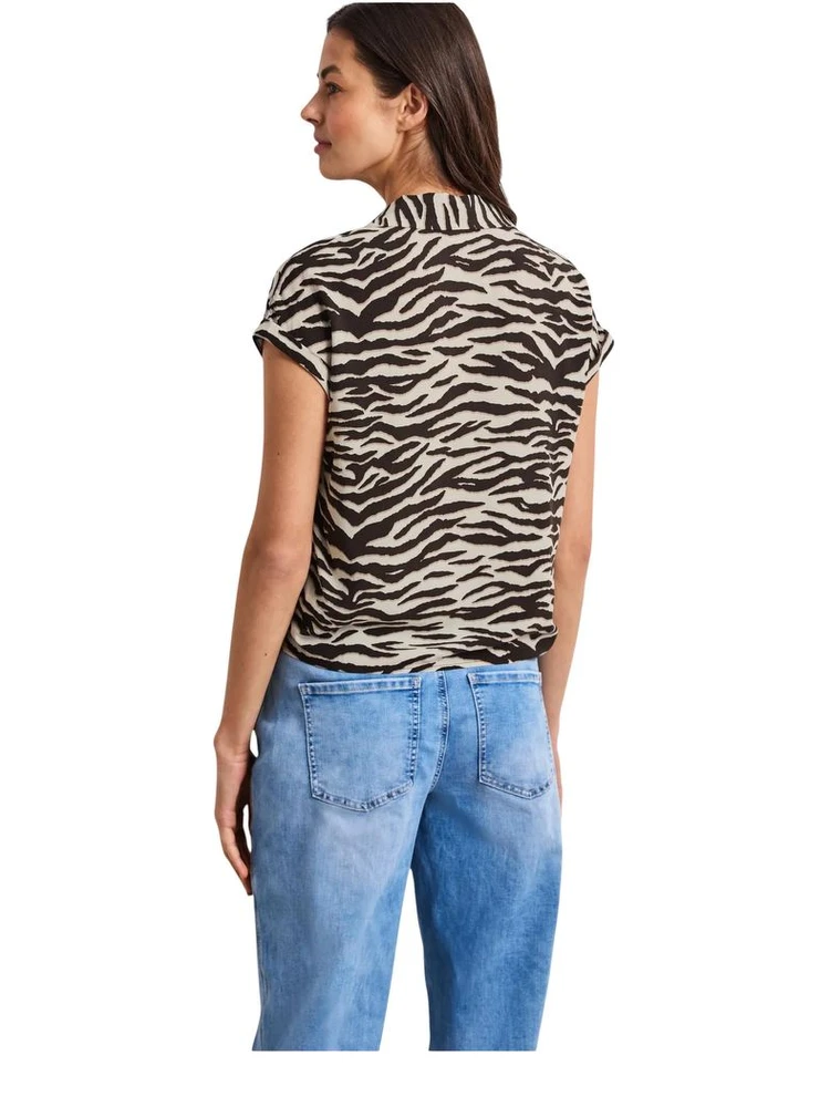 Brown Viscose Shortsleeve Shirt alternative