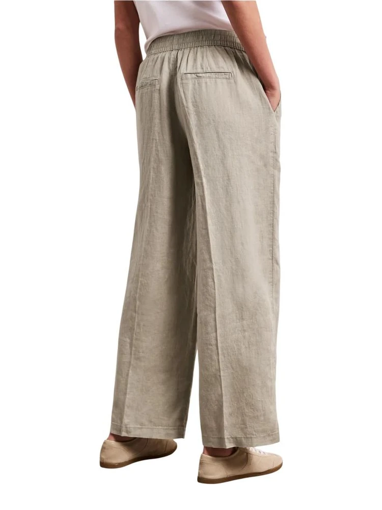 بنطال كتان بيج كاجوال alternative