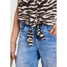 Brown Viscose Shortsleeve Shirt