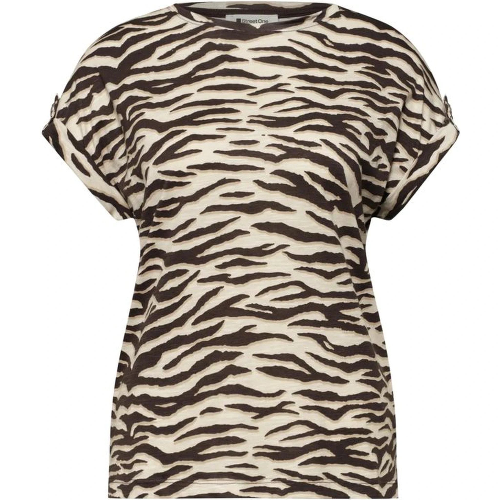 تي شيرت قطني بني