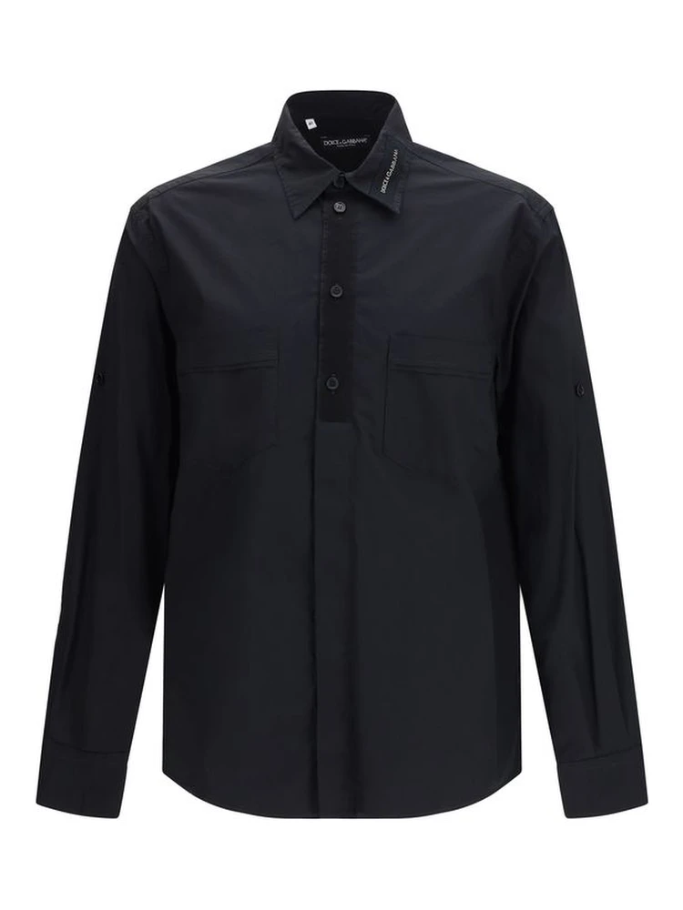 Black Cotton Shirt