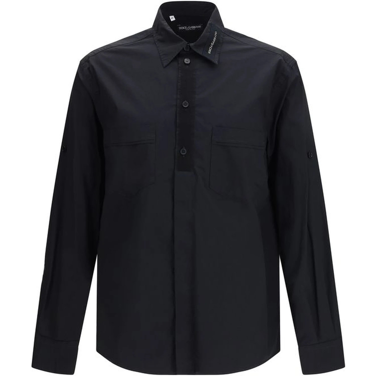 Black Cotton Shirt