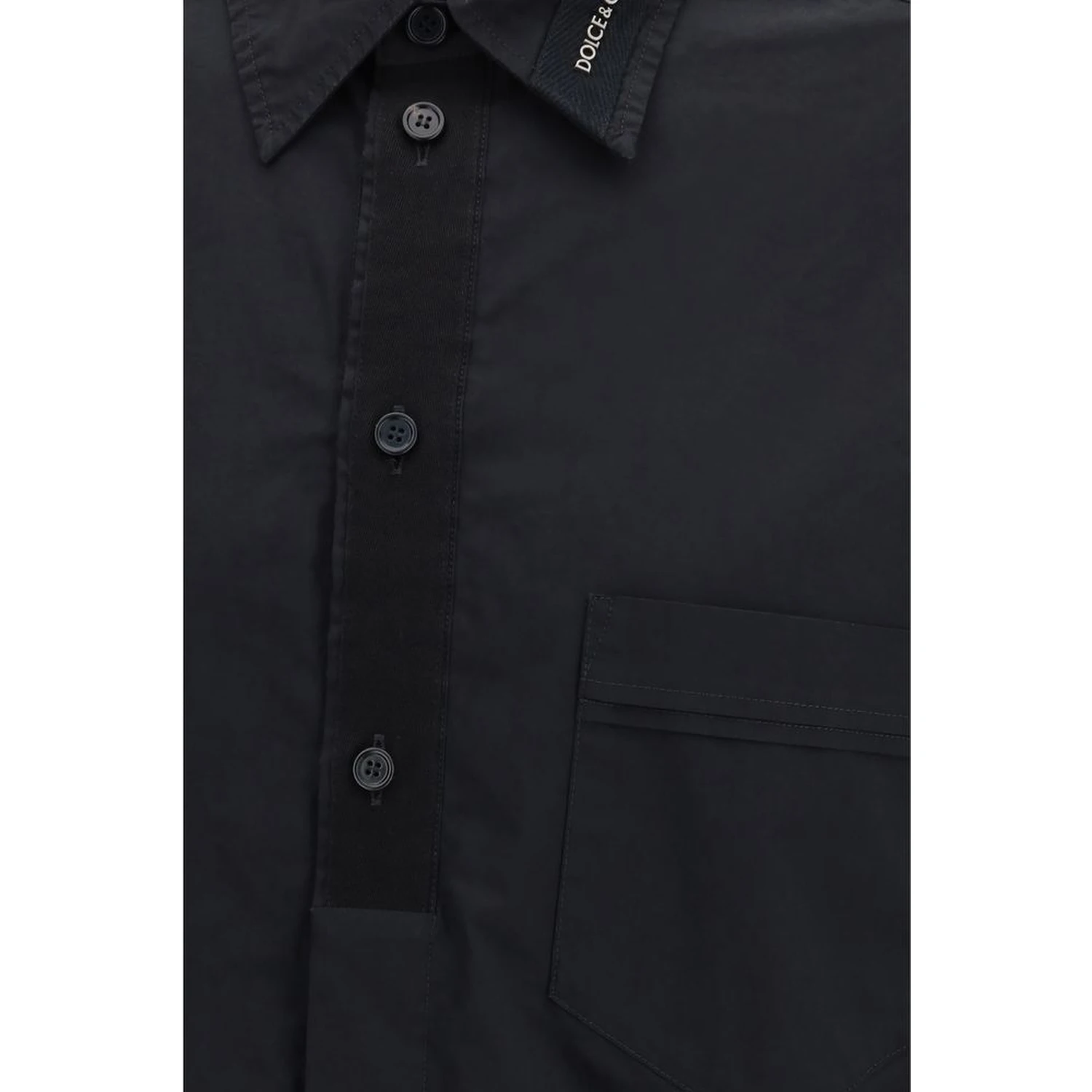 Black Cotton Shirt