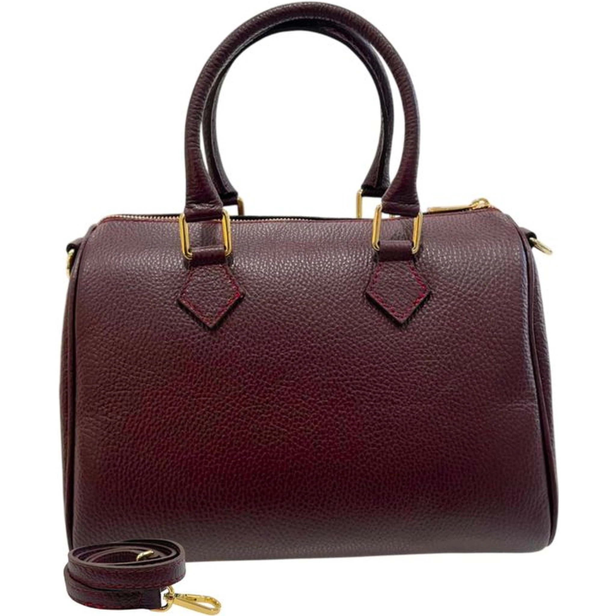 Multicolor Cowhide Shoulder Bag