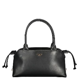 حقيبة يد من البولي إيثيلين الأسود