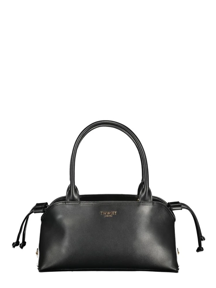 حقيبة يد من البولي إيثيلين الأسود