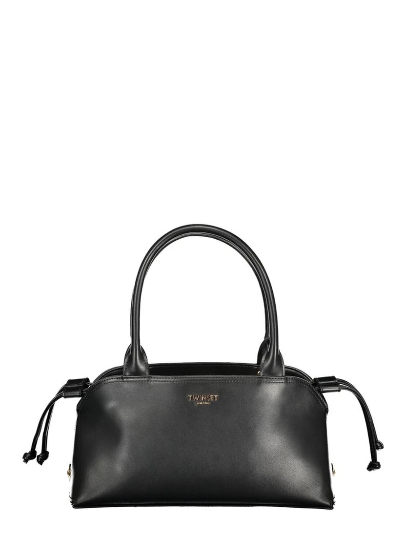 حقيبة يد من البولي إيثيلين الأسود