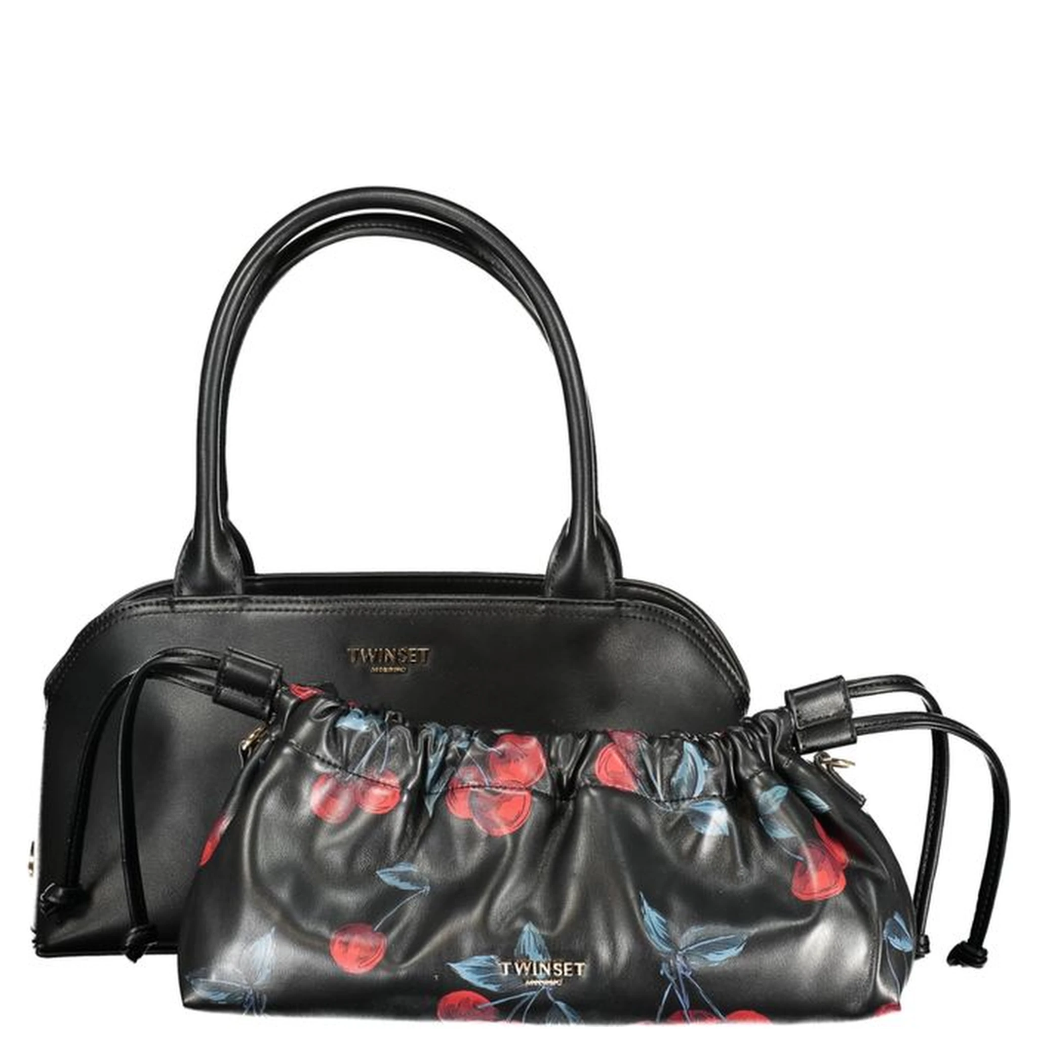 حقيبة يد من البولي إيثيلين الأسود