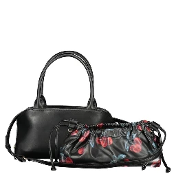 حقيبة يد من البولي إيثيلين الأسود