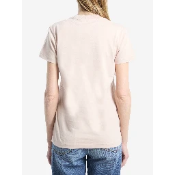 T-shirt with embroidered logo