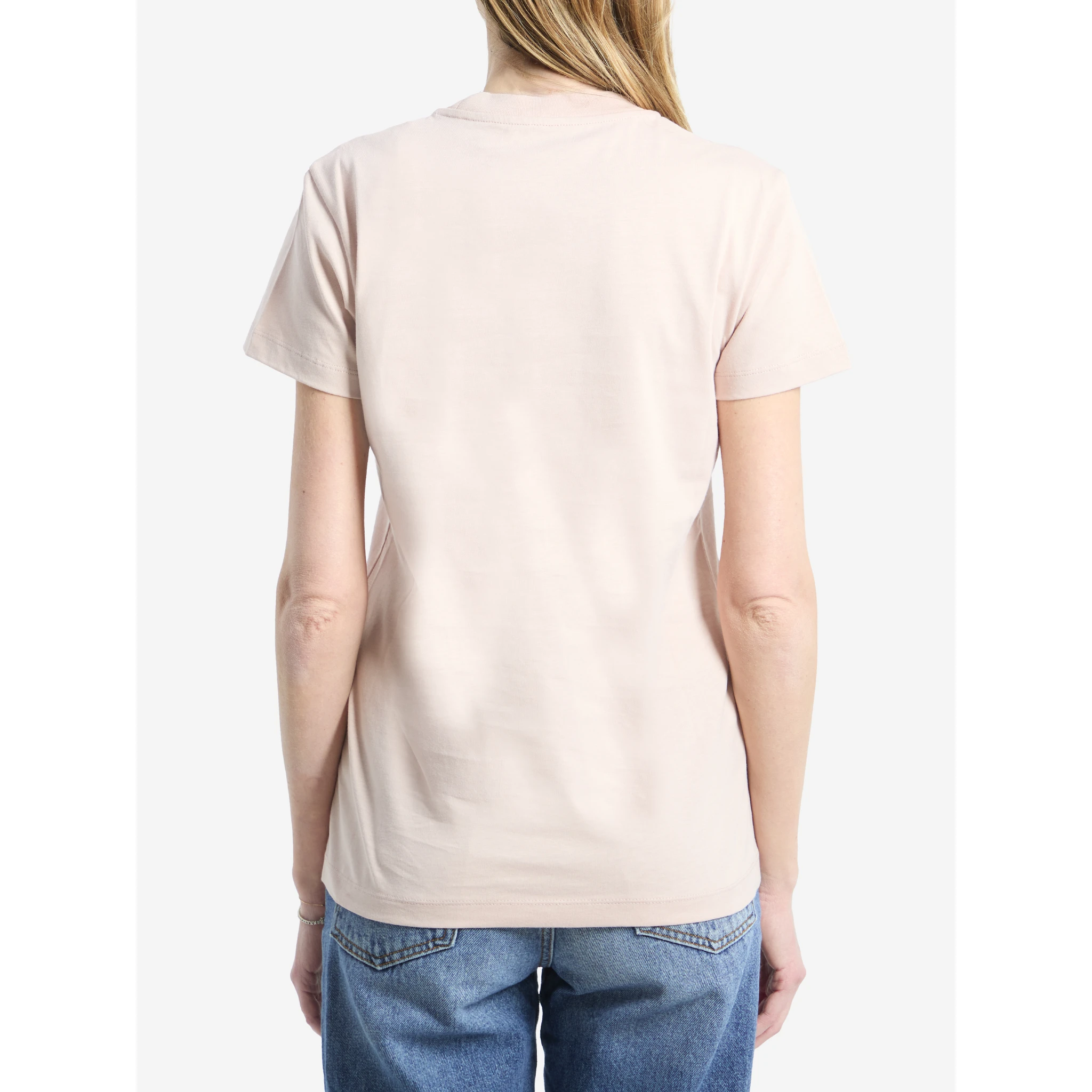 T-shirt with embroidered logo