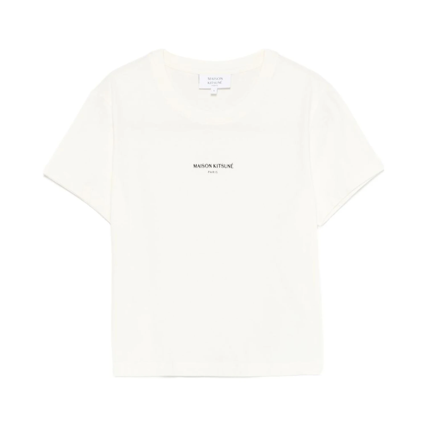 تيشيرتات وبولو من MAISON KITSUNE باللون البيج