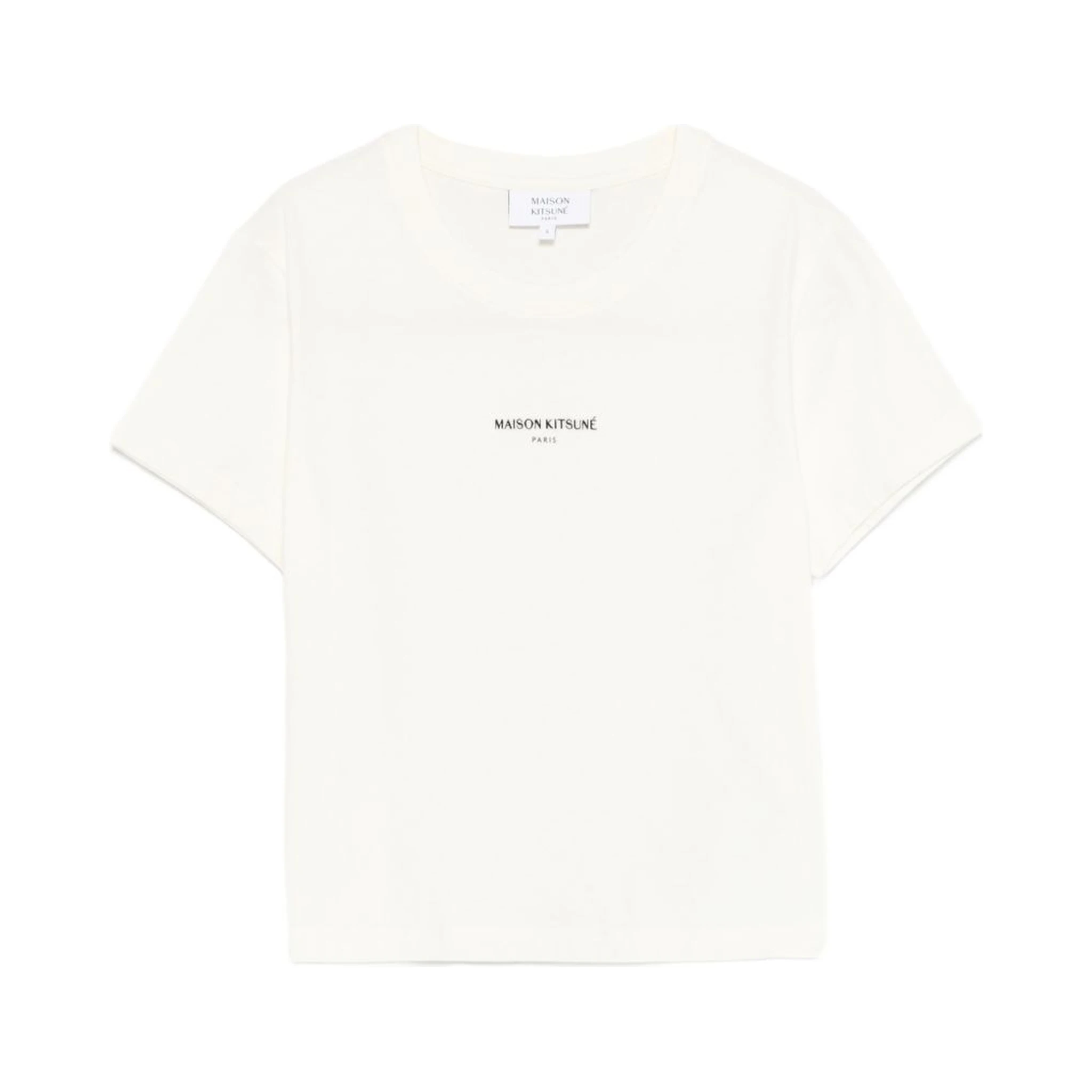 تيشيرتات وبولو من MAISON KITSUNE باللون البيج