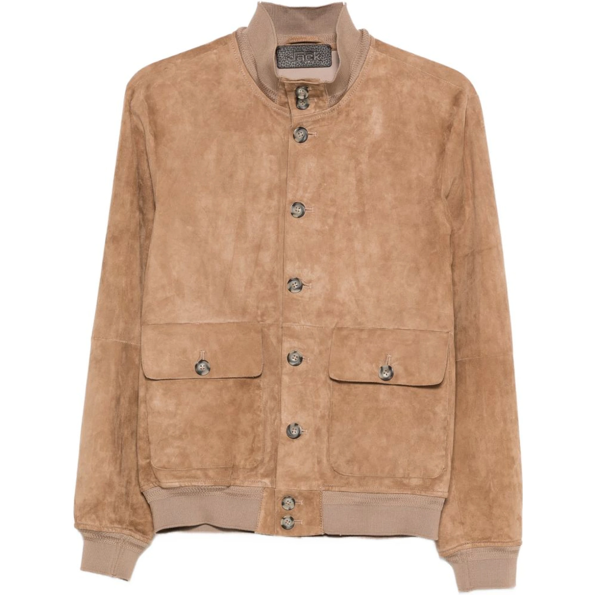 THE JACK AND JACKIE LEATHERS Jackets Beige