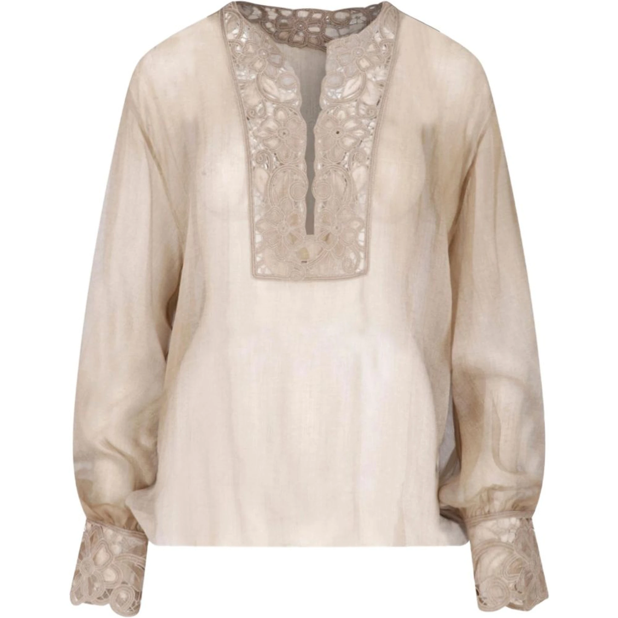 Ermanno Scervino Shirts Brown