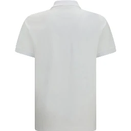 White Cotton Polo Shirt