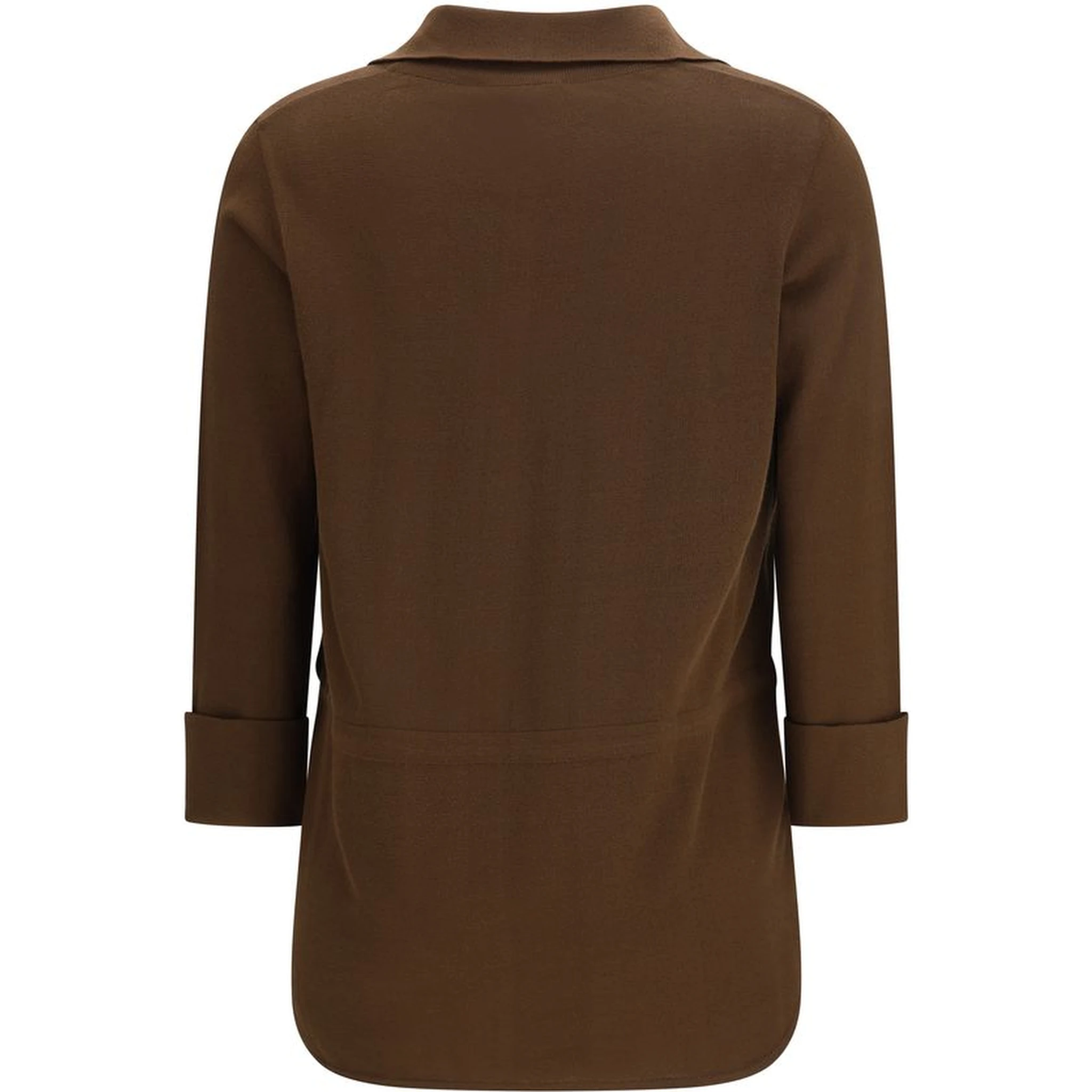 Brown Viscose Shirt