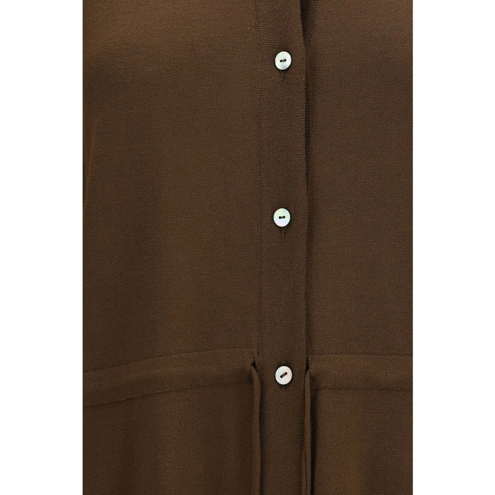 Brown Viscose Shirt